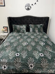 Warm king size 1 Bedsheet + 2 Pillow Covers