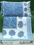 Pure Cotton FLAT Queen size 3PCS