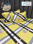 Fitted King size Glace cotton 3PCS