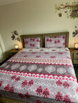 Fitted King size Pure cotton 3PCS