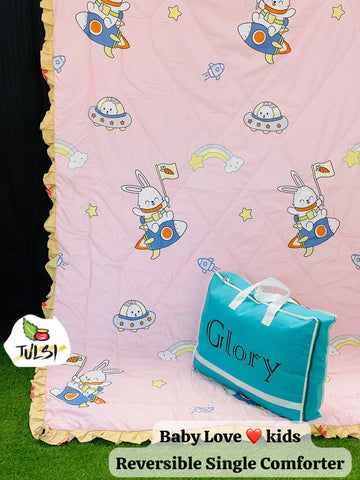 Single bed size kids Summer comforter