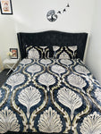 Warm king size 1 Bedsheet + 2 Pillow Covers