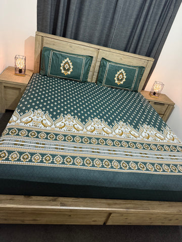 Cotton Fitted Super King size