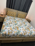 Pure Cotton FLAT Queen size 3PCS