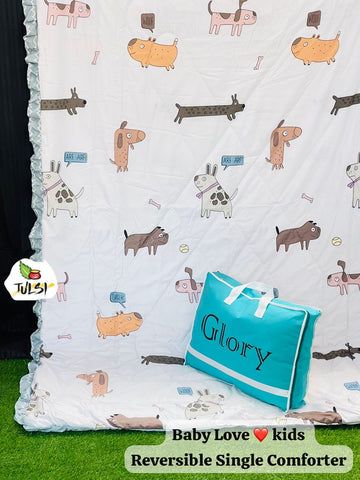 Single bed size kids Summer comforter