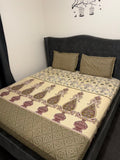 Fitted King size Pure cotton 3PCS