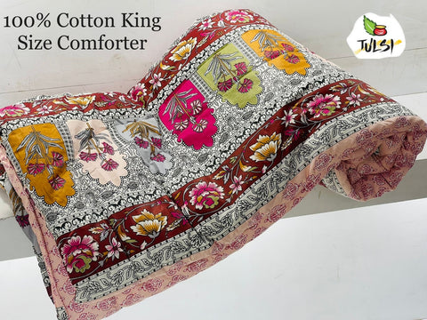 1 Summer king size jaipuri QUILT/Rajai Cotton
