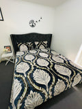 Warm king size 1 Bedsheet + 2 Pillow Covers