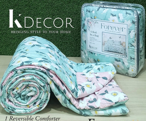 King  comforter Glace cotton