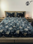 Warm large Queen size 1 Bedsheet + 2 Pillow Covers