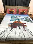 Fitted Super King size Designer