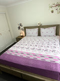 Fitted King size Pure cotton 3PCS